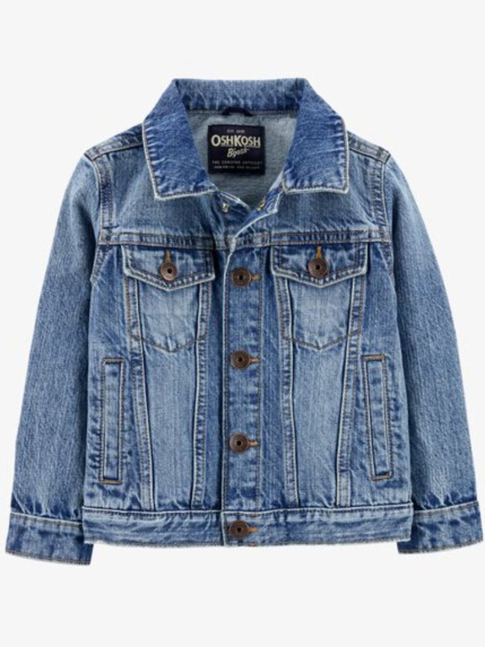 OSHKOSH B'GOSH Kid's Denim Jean Jacket - 3T - NEW NWT